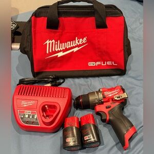 Milwaukee M12 Hammer Drill combo